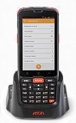 Терминал сбора данных АТОЛ Smart.Slim Plus полный (4", Android 10 с GMS, MT6761D, 3Gb/32Gb, 2D E3, Wi-Fi, BT, NFC, 4G, GPS, Camera, БП, IP65, 4500 mAh)